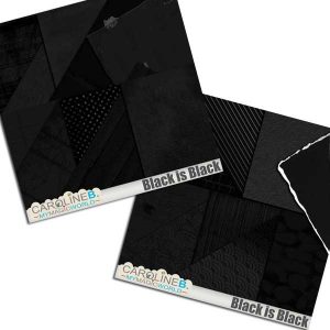 Black Is Black Paper Bundle