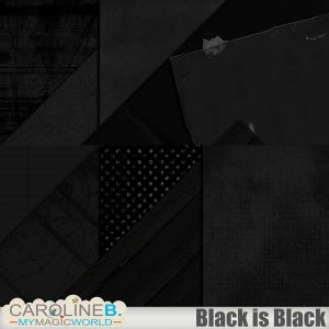 Black Is Black Paper Set 01