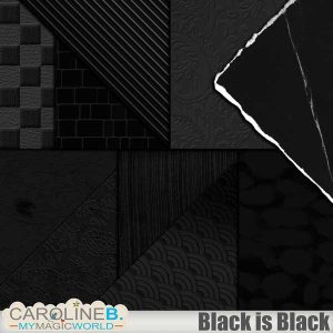Black Is Black Paper Set 02