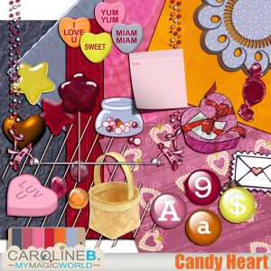 Candy Heart Mini Kit