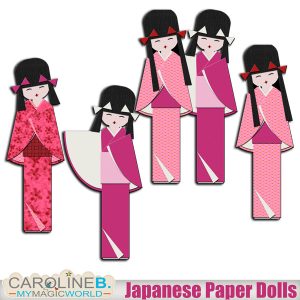 Japanese Paper Dolls