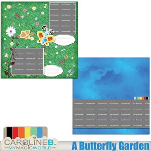 A Butterfly Garden QP02-03