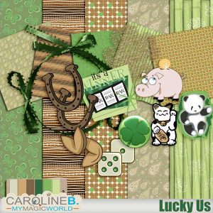 Lucky Us Digital Scrapbooking