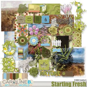 Starting Fresh - Digital Scrapbooking
