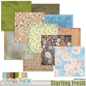 Starting Fresh Paper Kit 2