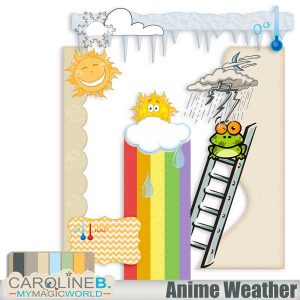 Anime Weather Borders