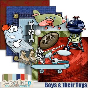 Boys and Their Toys 2 Pack