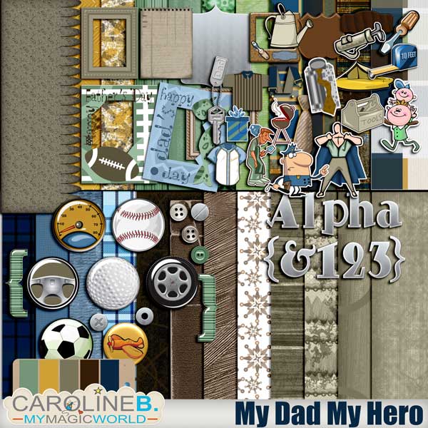 My Dad My Hero Pack