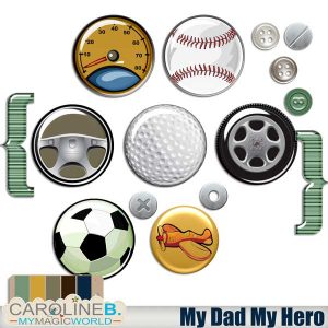 My Dad My Hero Elements