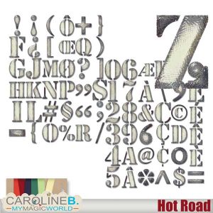 Hot Road Monograms