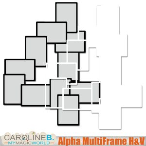 Alpha Multiframes H and V 4