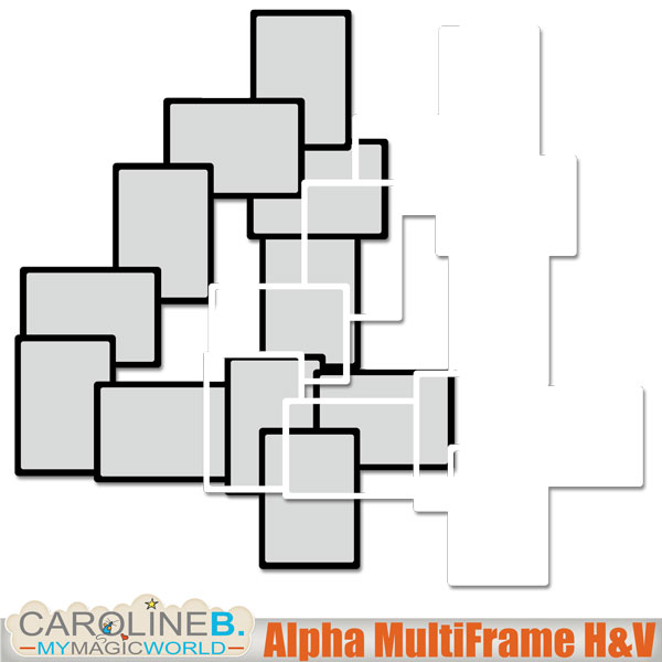 Alpha Multiframes H and V 4