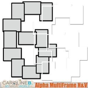 Alpha Multiframes H and V 6