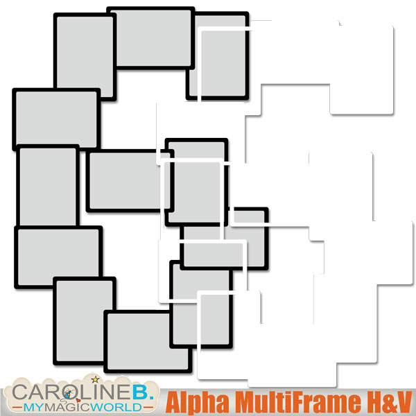 Alpha Multiframes H and V 6