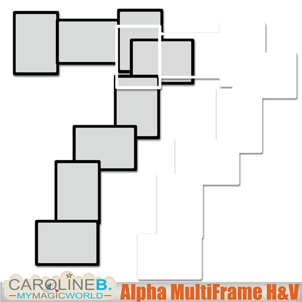 Alpha Multiframes H and V 7