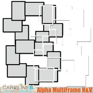 Alpha Multiframes H and V 8