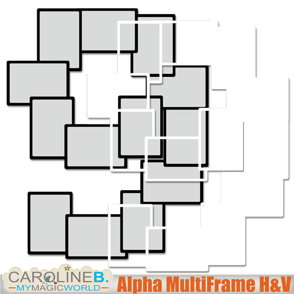 Alpha Multiframes H and V 9
