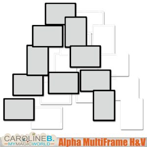 Alpha Multiframes H and V-A