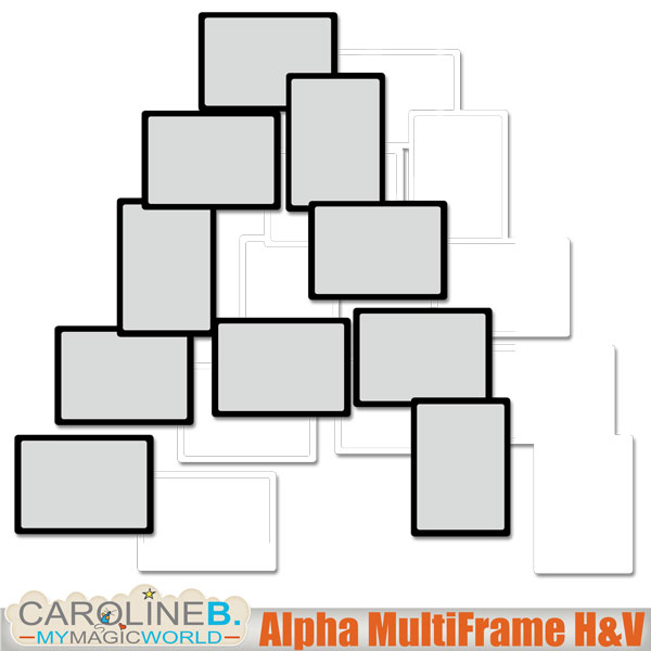 Alpha Multiframes H and V-A