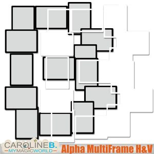 Alpha Multiframes H and V-B