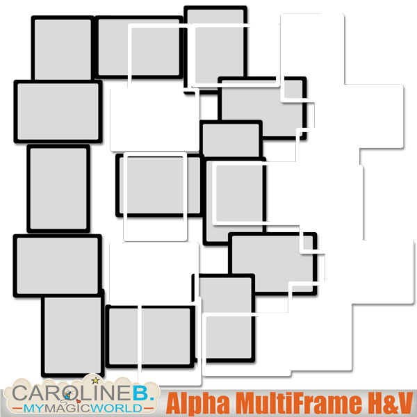 Alpha Multiframes H and V-B
