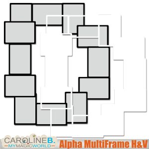 Alpha Multiframes H and V-D