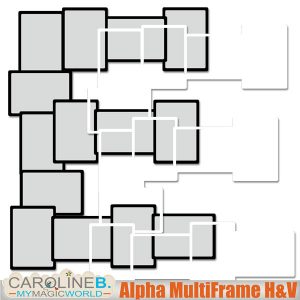 Alpha Multiframes H and V-E