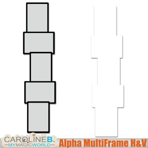 Alpha Multiframes H and V-I