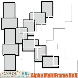 Alpha Multiframes H and V-K