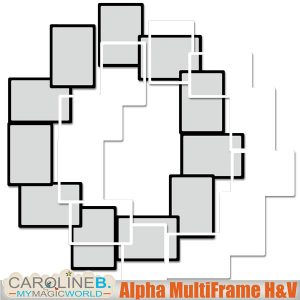 Alpha Multiframes H and V-O