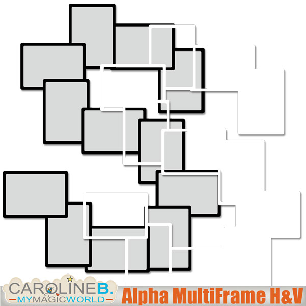 Alpha Multiframes H and V-S