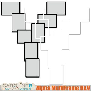 Alpha Multiframes H and V-Y
