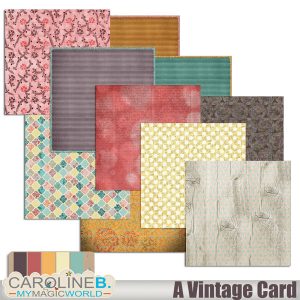 A Vintage Card Papers