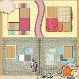 Friendship 12x12 QPs Album 4
