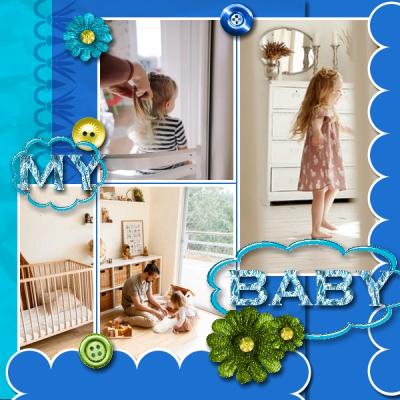 A Girl's Bedroom 12x12 PB-007
