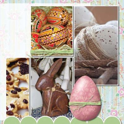 Easter Hoppity 12x12 Album 4-002