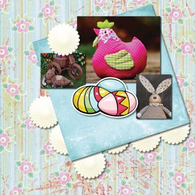 Easter Hoppity 12x12 Album 4-003