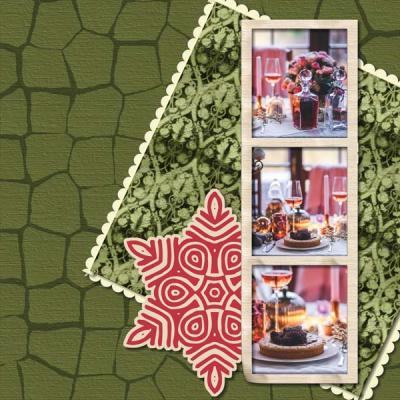 Happy Noel 12x12 PB-005