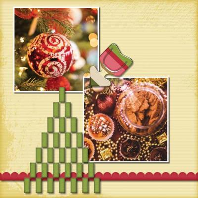 Happy Noel 12x12 PB-006