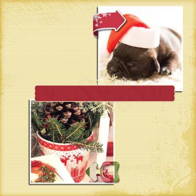 Happy Noel 12x12 PB-007