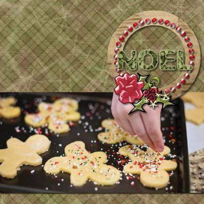 Happy Noel 12x12 PB-010