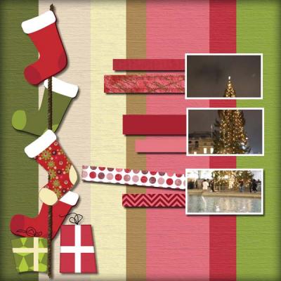 Happy Noel 12x12 PB-013