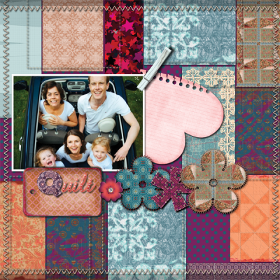 Quilted Blessing 12x12 Alb1-006